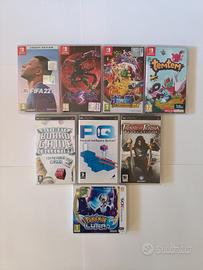 Giochi Nintendo Switch, Psp e 3DS