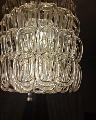Lampadario anni 70 Angelo Mangiarotti