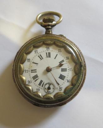 Vecchi orologio Remontoir Cylindre 6 Rubis