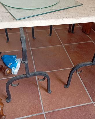 tavolino artigianale in marmo 