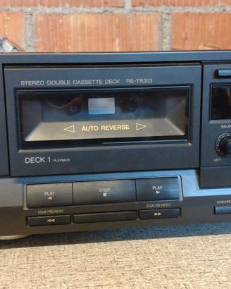 Stereo Double Cassette Deck Technics RS-TR313