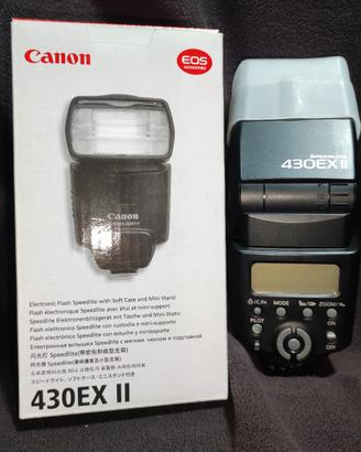Flash Canon speedlite 430 ex II
