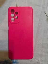 Cover samsung A23 fuxia