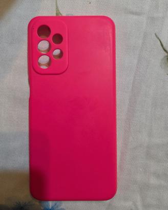 Cover samsung A23 fuxia