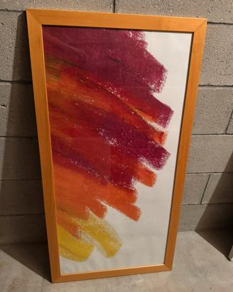 Quadro stampa colorata