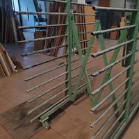 Carrello per verniciatura a croce