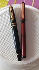2 stilografiche Waterman 