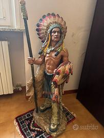 Statua indiano d’america