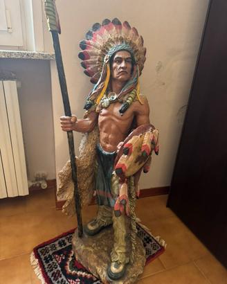 Statua indiano d’america