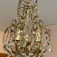 Lampadario Antico in cristallo 