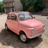 Fiat 500 epoca anno 1971 serie F rosa