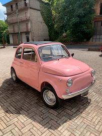 Fiat 500 epoca anno 1971 serie F rosa