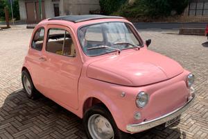 Fiat 500 epoca anno 1971 serie F rosa