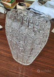 Vaso in cristallo di Boemia