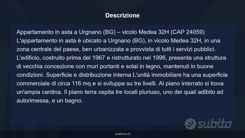 Appartamento – Urgnano - Vista 5