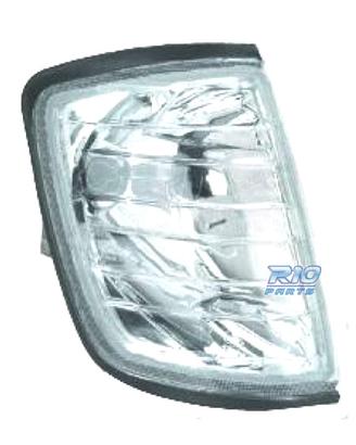 FRECCIE ANTERIORI MERCEDES W124 86-95 CRISTALLO CH