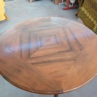 tavolo diametro 120 in noce