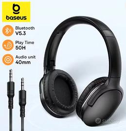Baseus D02 Pro cuffie Wireless Bluetooth