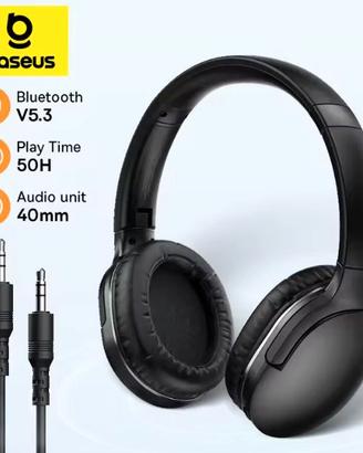Baseus D02 Pro cuffie Wireless Bluetooth