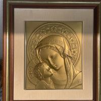Bassorilievo Madonna con bambino
