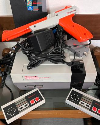 Nintendo nes completa di accessori