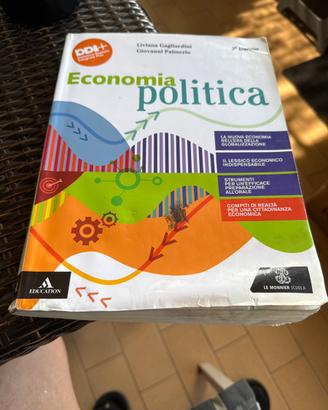 Libro scolastico "Economia politica" 2° biennio -