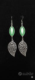 orecchini foglia
