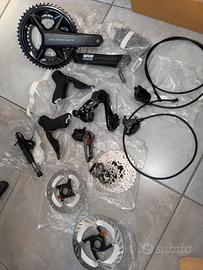 Gruppo bdc road strada Shimano Ultegra Di2 power m