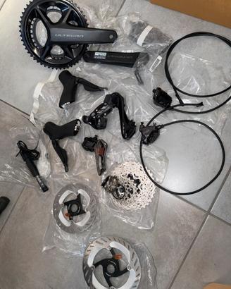 Gruppo bdc road strada Shimano Ultegra Di2 power m