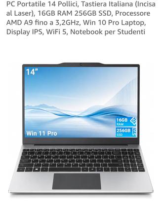 Notebook 14" Breloom - 16GB RAM - 256GB SSD AMD A9