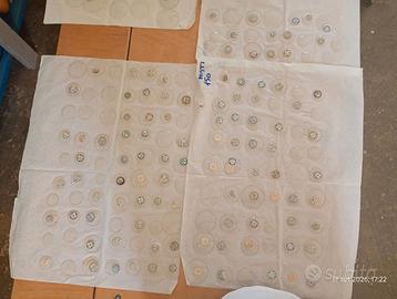 Lotto di 150  vetri minerali – rotondo bombato