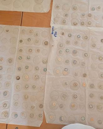 Lotto di 150  vetri minerali – rotondo bombato
