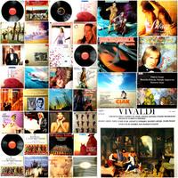 40 dischi vinile + portadichi + kit pulizia