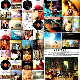 40 dischi vinile + portadichi + kit pulizia