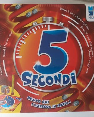 gioco da tavolo 5 secondi 