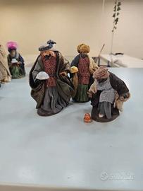 3 Re Magi Terracotta Napoli 12 cm
