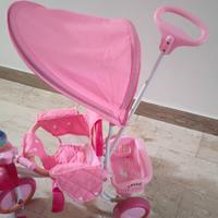 Triciclo Colibri bimba rosa