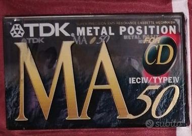 1 musicassetta TDK MA 50 - posizione Metal - nuova