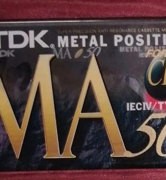 1 musicassetta TDK MA 50 - posizione Metal - nuova