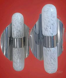 coppia applique vintage Carlo Nason