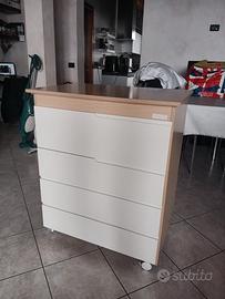 cassettiera fasciatoio 