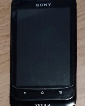 Sony Xperia X1 nero del 2008.