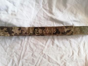 Cintura militare in velcro Defcon 5 come nuova