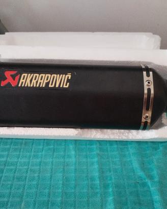 Scarico Marmitta Akrapovich non originale 