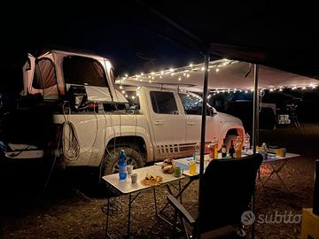 Kit pista campeggio in pista motocross