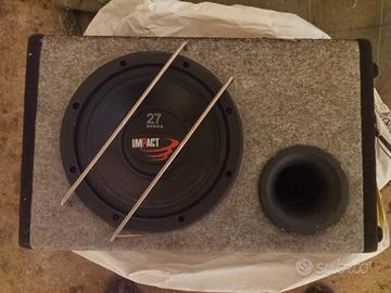 subwoofer impact serie 27