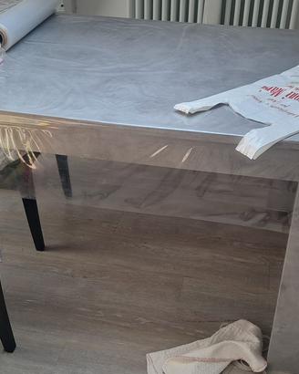 TAVOLO PESANTE MONDOCONVENIENZA  + 4 SEDIE LEGNO