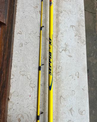 Canna da pesca seppia dalla barca