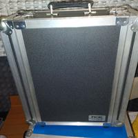 Fight Case 4 Unità Proel + 2 Supporti x casse + Cu