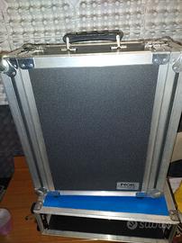 Fight Case 4 Unità Proel + 2 Supporti x casse + Cu